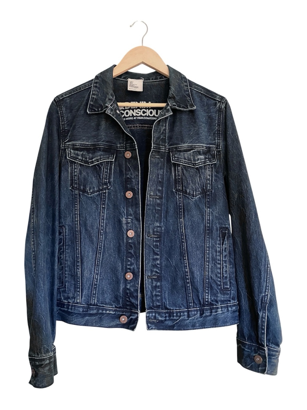 H&M Jean Jacket - Dark Blue